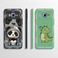 Liquid Silicone Case For Samsung Galaxy Grand Prime Plus G530 G531 J2 Prime SM-G532F Phone Case Cute Panda Soft Protector Funda.
