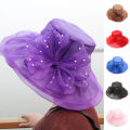 Ameesi Party Hat Breathable Lady Temperament Wedding Hat. 