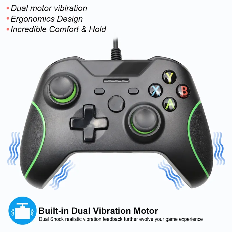 USB Wired Consoles Game Controller Controller Gamepads for Xbox