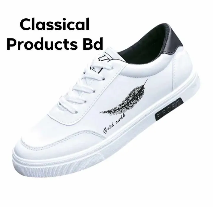 Sneakers%20For%20Men%20All%20Season%20Flyknit%20Fabric%20Slip-On%20Casual%20Sports%20Style%20Black%20&%20White%20-%20Image%203