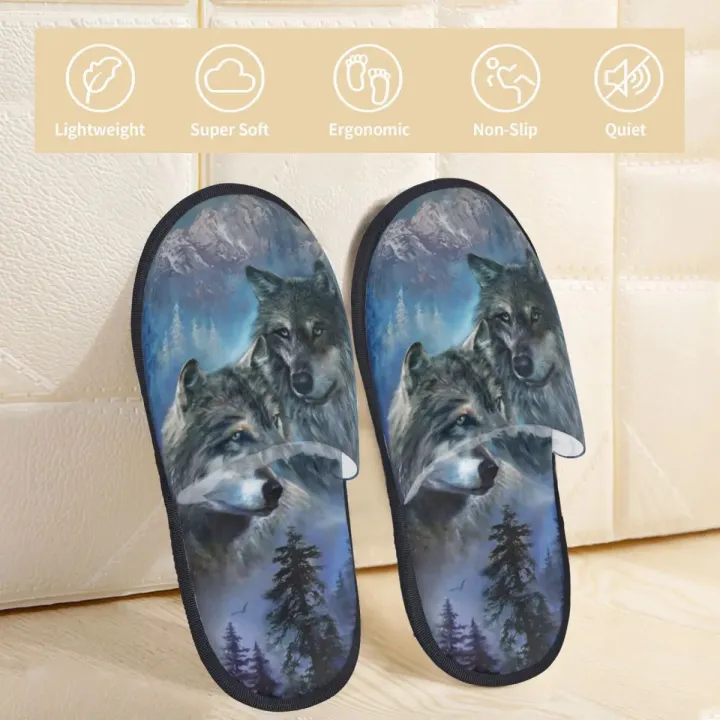 Wolf%20Slipper%20For%20Women%20Men%20Fluffy%20Winter%20Warm%20Slippers%20Indoor%20Slippers%20-%20Image%204
