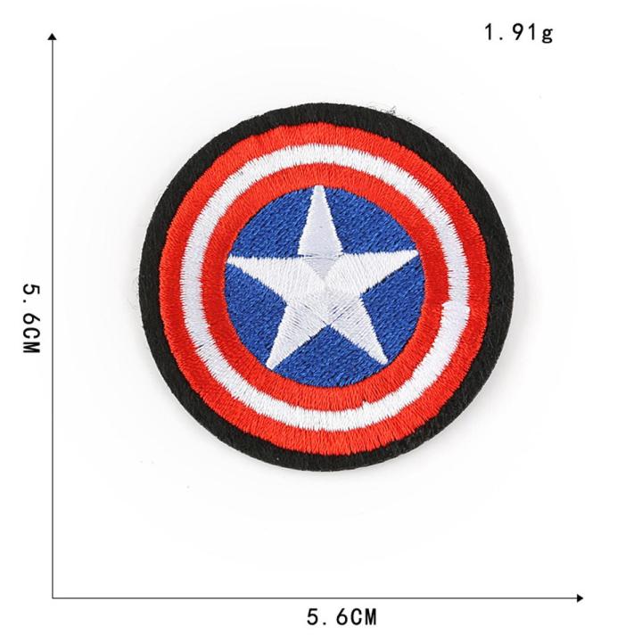 Embroidery calibrated to do Iron Man Marvel Spider-Man cartoon clothing accessories embroidery cloth patch stickers affixed