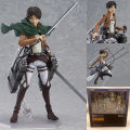 【selevn roind】15cm The Founding Titan Figurine Levi Ackerman Figure Attack on Titan Anime Figure Eren Jaeger Shingeki No Kyojin Model Toys. 