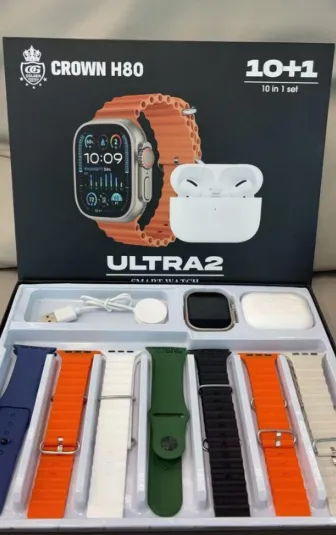 Smart%20Watch%20with%207%20Extra%20Straps%20and%20AirPods%20Pro%202nd%20Gen%20Combo%20%20Smartwatch%20and%20Wireless%20Bluetooth%20Earbuds%20-%20Image%202