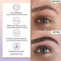 Professional Henna Eyelash Eyebrow Dye Tint 15-minute Fast Tint Easy Dye Gel Eyelash Kit Semi Permanent Eyebrows Tint Dye Makeup.