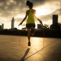 9.8ft Adjustable Jump Rope Skipping Rope for Home Gym Workout Fitness Training.