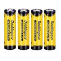 3.7v 18650 1200mAh LSD Li-on Rechargeable Pointed Head Battery- 4pcs.