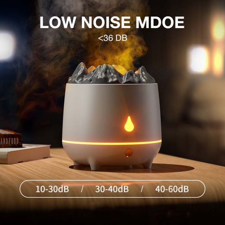 Flame%20humidifier%20400ml%20ultrasonic%20fog%20volume%20aromatherapy%20machine%20essential%20oil%20mist%20eliminator%20with%202-color%20lamp%20-%20Image%205