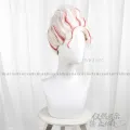 Anime Dandadan Okarun Ken Takakura Cosplay New Costume Wigs Cos Red White Short Hair Halloween Christmas Party For Women Men. 