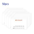 10/50 Pieces Press On Nails Instruction Use Paper Cards Wholesale Bulk Handmade False Nail Size Display Card For Business. 