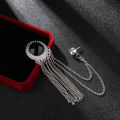 Tassel Rhinestone Brooch For Men & Women Fashion Accessories.