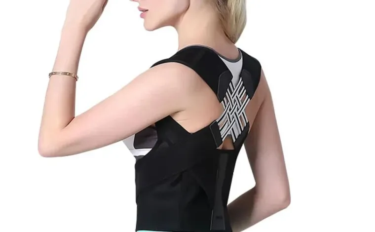 Posture Corrector Women and Men Adjustable Shoulder Posture Brace Back Straightener Prevent Slouching Relieve Pain