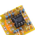 Dual OP Amp Board Preamp DC Amplification PCB for NE5532 OPA2134 OPA2604 AD826. 