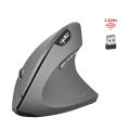 Wireless Mouse Ergonomic Optical 2.4G 800/1600/2400DPI Light Wrist Healing Vertical Mice With Mouse Pad Kit For PC. 