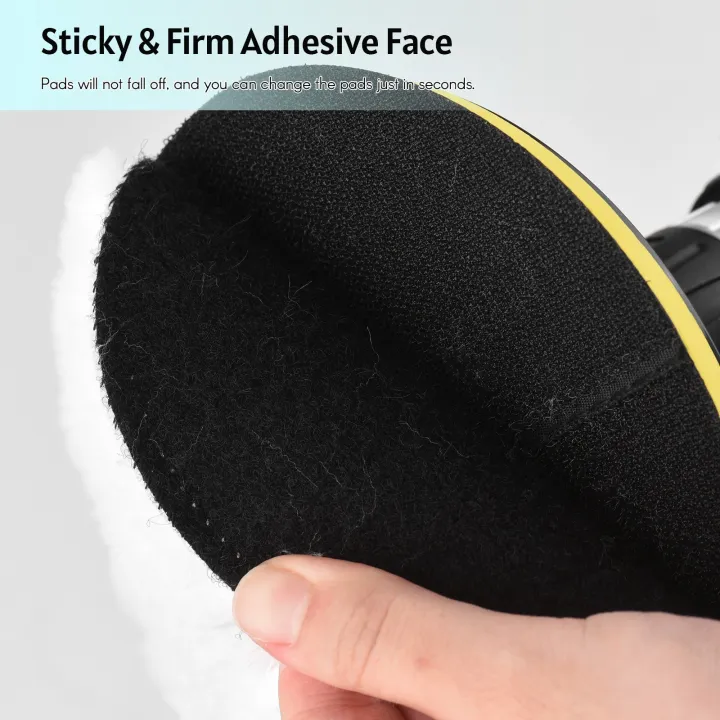 Yuclam%20Wool%20Polishing%20Buffing%20Pad%206%20Pcs%206%20Inch%20Polishing%20Buffing%20Wheel%20for%20Drill%20Buffer%20Attachment%20with%20M14%20Drill%20Adapter%20-%20Image%202