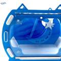 Hamster Carrier Cage Travel Cage Carry Case for Sugar Glider Small Pets Rats Blue.