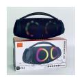 Booms Box 3Led (EXTRA LARGE SIZE) WIRELESS BLUETOOTH RECHARGEABLE SPEAKER Booms Box 3Led WITH POWERFUL BASS SOUND WATERPROOF. 