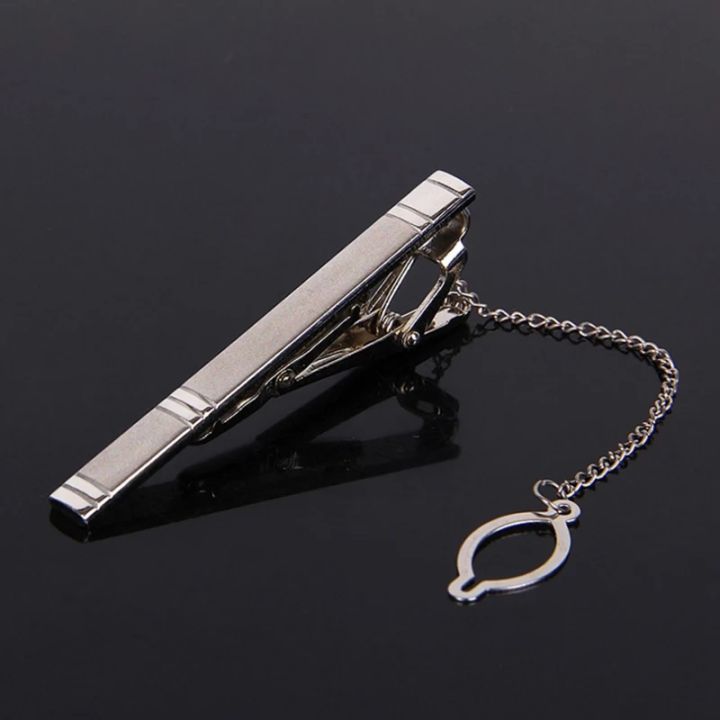 Metal Simple Bar Clasp Tie Pin Tie Clip for Men