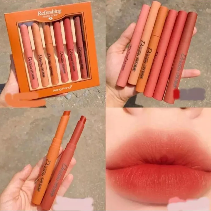 Heng%20Fang%20Dream%20Matte%20Velvet%20Lipsticks%20set%206%20pieces%20-%20Image%202