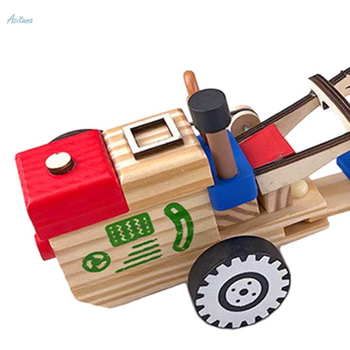Wooden%20Tractor%20Toy%20DIY%20Assembly%20Desktop%20Decoration%20Detachable%20Gifts%20Sturdy%20Puzzle%20Toy%20Multiuse%20for%20-%20Image%208