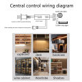 Touch Motion Sensor Switch Hand Sweep Wave On-Off 12V 24V IR Movement Sensing For Closet Cabinet Light Wardrobe Door Drawer Lamp Demoo.
