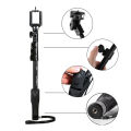 Yunteng YT1288 Bluetooth MonoPod Selfie Stick for Camera and Smartphone - Black. 
