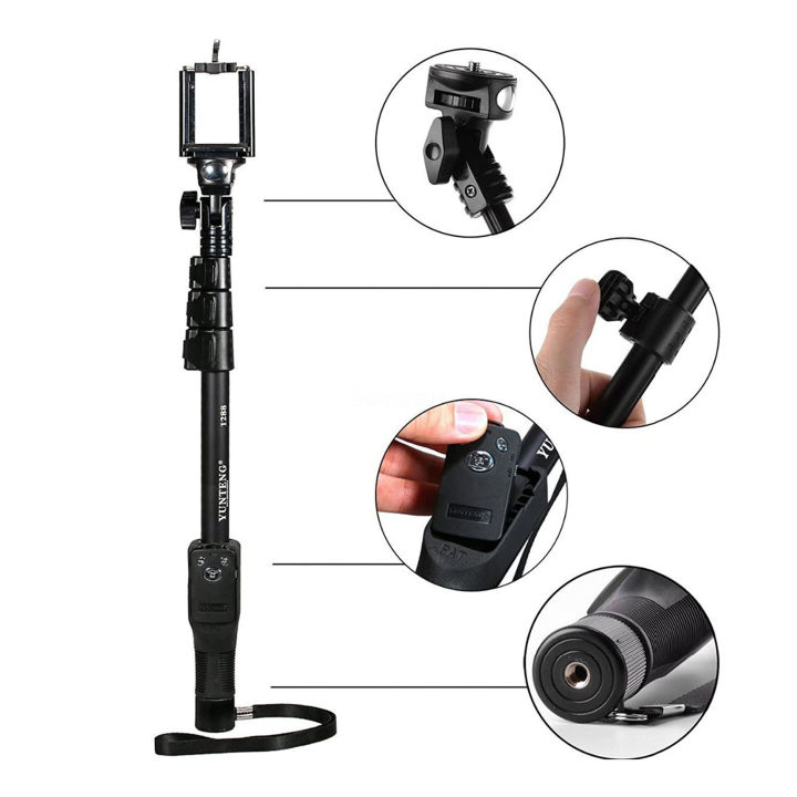 Yunteng%20YT1288%20Bluetooth%20MonoPod%20Selfie%20Stick%20for%20Camera%20and%20Smartphone%20-%20Black%20-%20Image%206