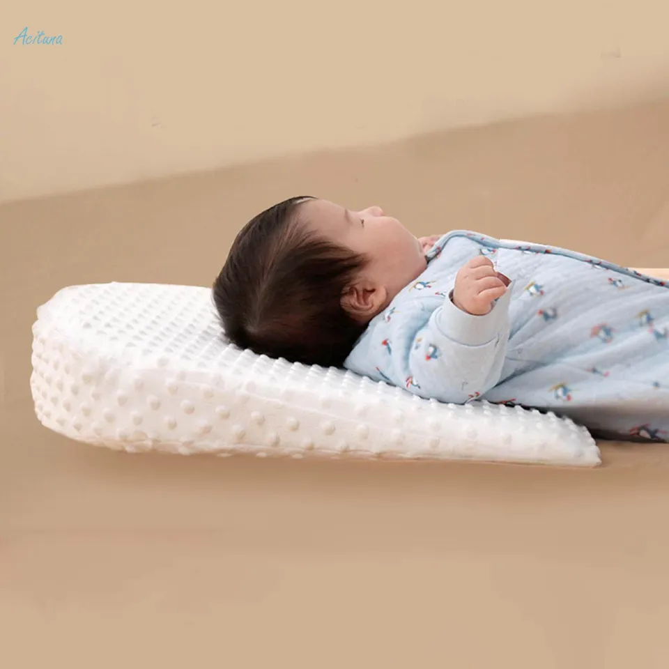 Baby Wedge Pillow Bedding Removable Cover Anti Reflux Breastfeeding Pillows Daraz .bd