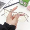 Fashion Trendy Near Sight Eyeglasses New Unisex Round Polygon Glasses Ultralight Anti Blue Light Finished Myopia Glasses. 