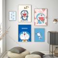 1pc Anime D-Doraemon Poster Good Quality Prints And Posters Vintage Room Home Bar Cafe Decor Aesthetic Art Wall Painting. 