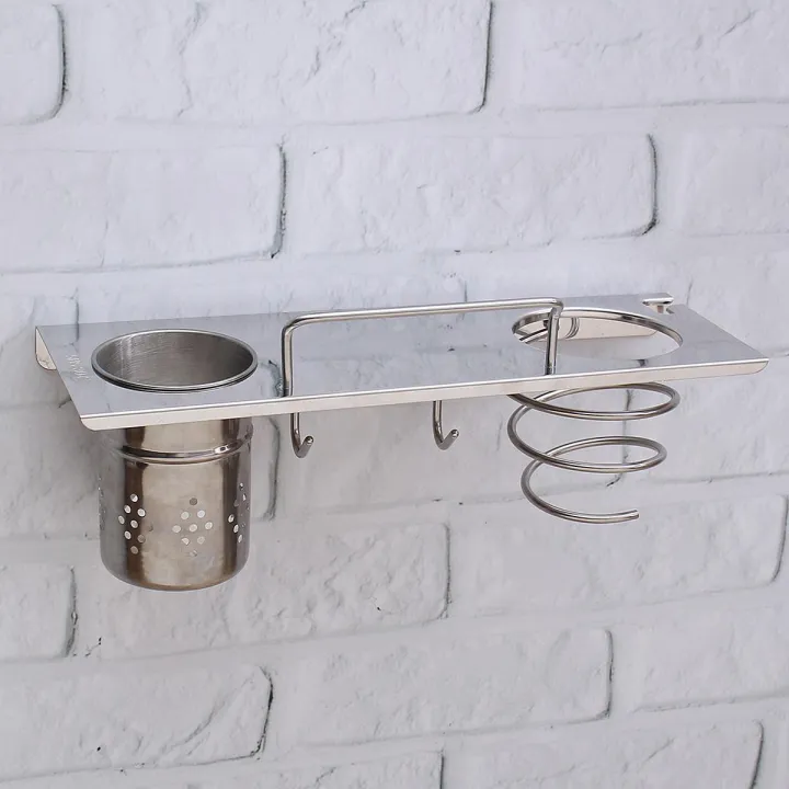 TAPCET%20Hair%20Dryer%20Holder%20Blow%20Dryer%20Hanging%20Rack%20304%20Stainless%20Steel%20Wall%20Mount%20Organizer%20with%20Hooks%20Plug%20Holder%20Design%20-%20Image%206