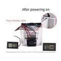 DIY Thermoelectric Refrigeration Cooling System Semiconductor Cooler Conduction Module+Radiator+Cooling Fan+TEC1-12706.