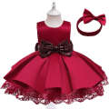 New Sleeveless Set Girls' Princess Bunny Party Children's First Year Dress. 