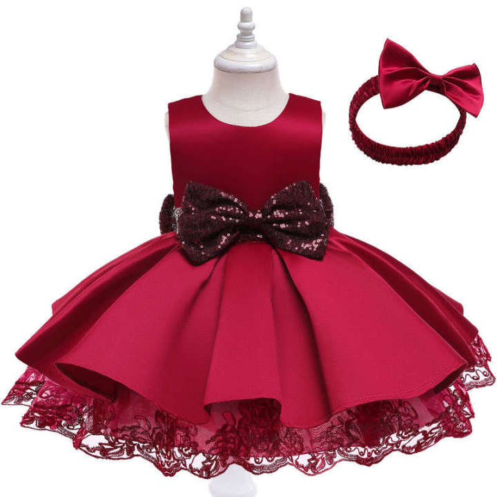 New%20Sleeveless%20Set%20Girls'%20Princess%20Bunny%20Party%20Children's%20First%20Year%20Dress%20-%20Image%208
