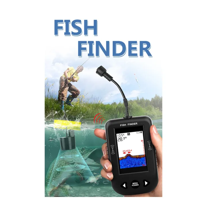Portable%20Fish%20Finder%20Water%20Depth%20Sounder%20Temperature%20Fishfinder%20with%20Wire%20Sonar%20Sensor%20Transducer%20for%20Fishing%20Black%20-%20Image%206