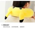 Premium U-Shaped Pikachu Neck Pillow - Ultimate Comfort for Office & Travel - Vibrant Yellow. 