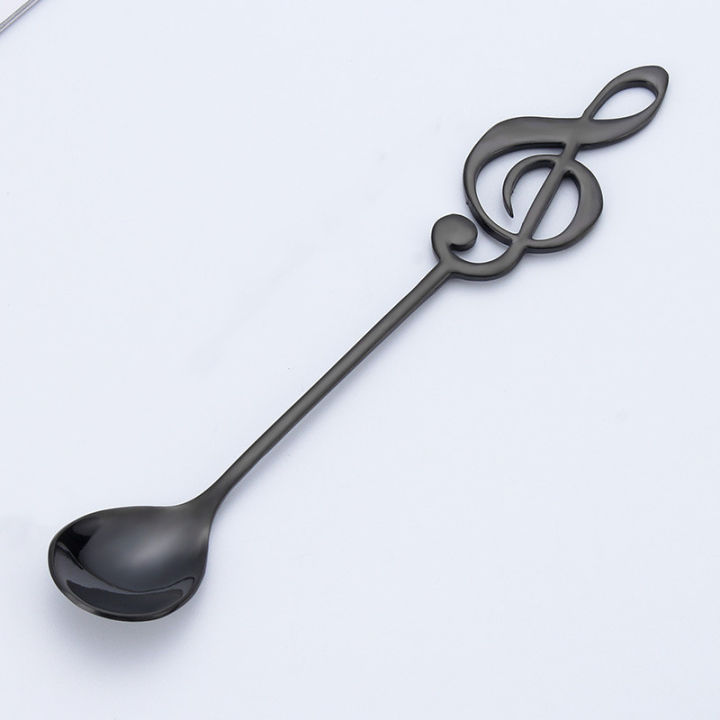 Teaspoon%20Coffee%20Creative%20Cream%20Stirring%20Dessert%20Note%20Stainless%20Steel%20-%20Image%209