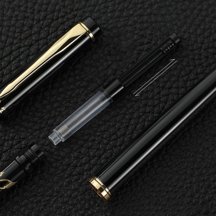 11Pcs/Set%20Business%20Signature%20Pen%20Set%20Simple%20Student%20Calligraphy%20Fountain%20Pen%20Custom%20Logo%20Personalized%20Ink%20Pens%20Office%20Stationery%20-%20Image%205