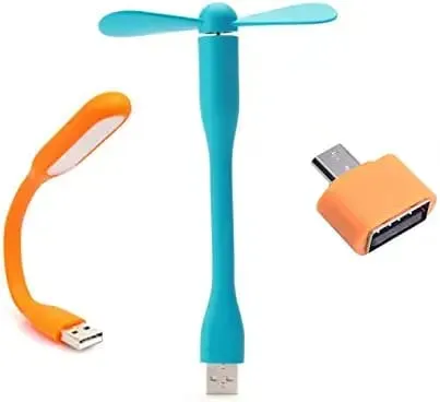 3%20In%201%20Combo%20Of%20Otg%20Adaptor,%20USB%20Fan%20&%20USB%20LED%20Light%20-%20Multicolor%20-%20Image%202