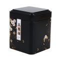 Tea Sealed Box Kitchen Storage Container Jar Tin Square Can Candy Iron Vintage Huiye.