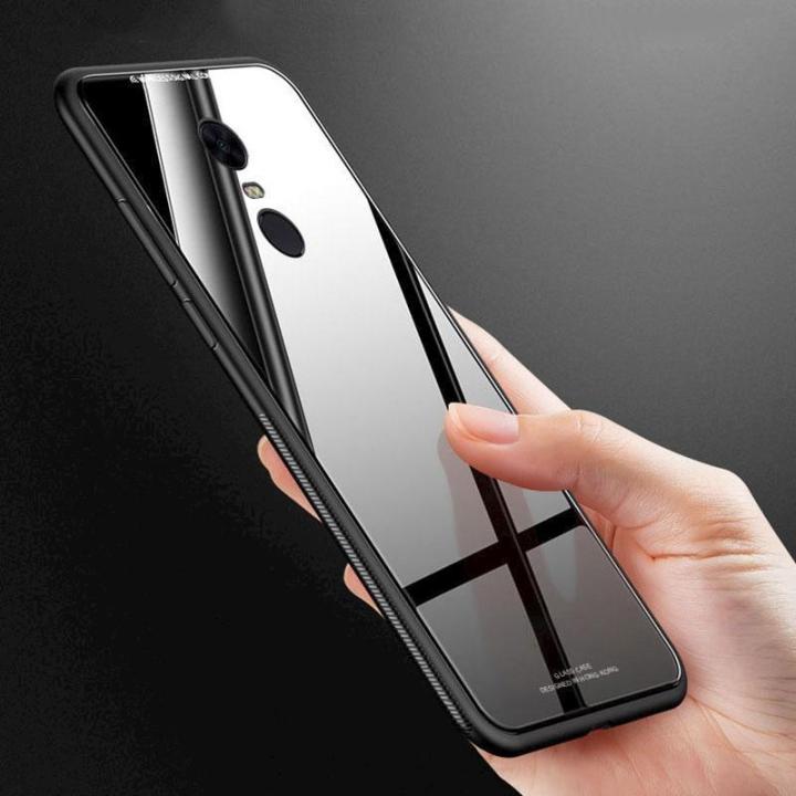 Glass Back Cover for Xiaomi Redmi 5 Plus - Black