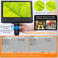 Digital microscope 1080P+4X+LED workbench. 