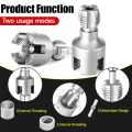 Pipe Thread Cutting Tool Electric Drill for PVC Pipe Threader Kit Water Pipe Threader Tapping Tool Water Pipe Internal and External Thread Cutter Set. 