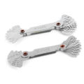 2Pcs Thread Gauge 60° Imperial 55° 20 Blades Screw Pitch Measuring NDE.