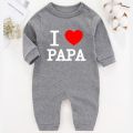 Romper for New Born Baby Items Baby Girls Clothes Winter Cotton I Love Mama Baby Clothes Newborn Boy Outfits Costume Auntume. 