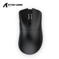Attack Shark R1 1000Hz Bluetooth Mouse,18000dpi,PAW3311,Tri-mode Connection, Macro Gaming Mouse.
