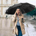Strong umbrella Umbrella Durable umbrella Travel umbrella Umbrella with automatic open/close Large umbrella 10 ribs umbrella Windproof umbrella Automatic open umbrella for Outdoor umbrella Beach.