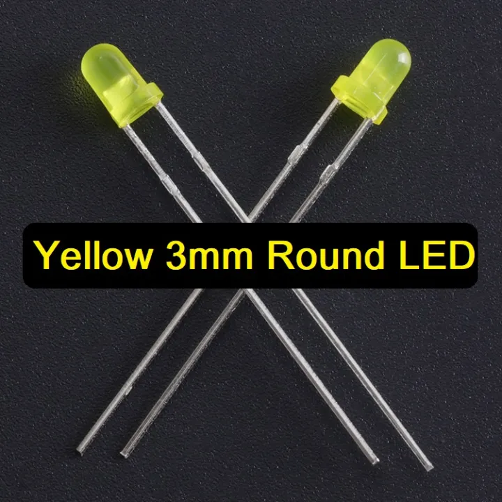 50Pcs-%203mm%20COLORFUL%20YELLOW%20LED%203mm%20Round%20LED%20Light%20Emitting%20Diode%20Basic%20Yellow%20Light%20Bulbs%20For%20Electronics%20Project%20Indicator%20Front%20Panels%20LED%20Light%20DIY%20-%20Image%202