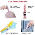 Paper Soap strips for travel essentials Travel accessories dissolvable Soap Sheets for Hand Wash | soap sheets for travel soap tube box. 