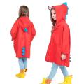 Cute Dinosaur Raincoat Waterproof Children Kids Rain Jacket Boys Girls Rain Coat Outdoor Trench Poncho Student Rainwear.
